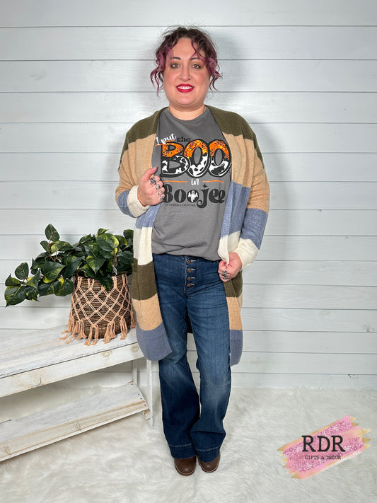 Olive Hadley Color Block Cardigan