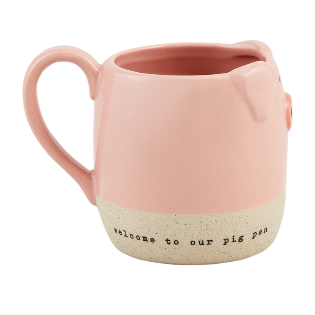 Mud Pie 12 oz Farm Animal Mug