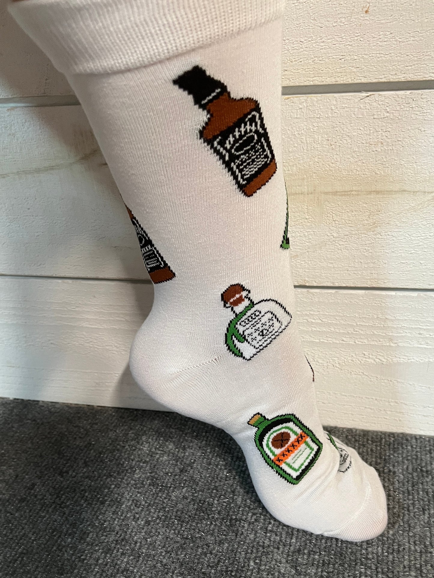 Men's Mini Booze Bottles Socks