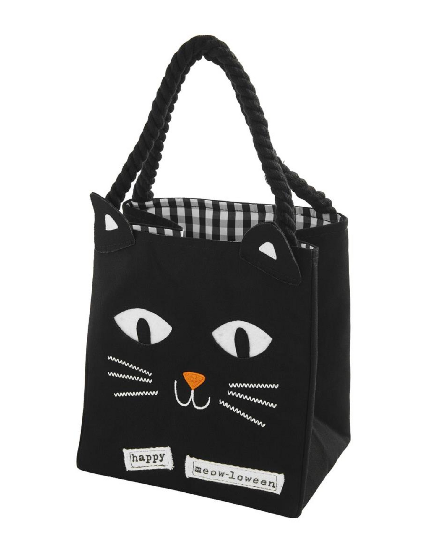 Mud Pie Children's Halloween LED Light Up Treat-or-Treat Candy Bag