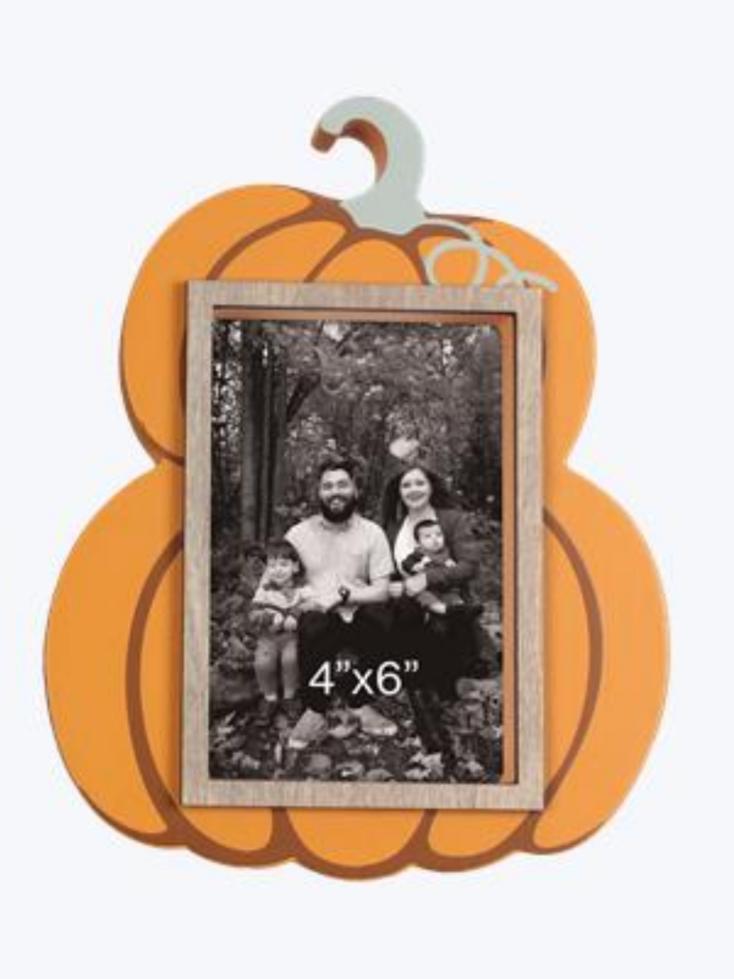 Wooden Stacked Pumpkin Frame