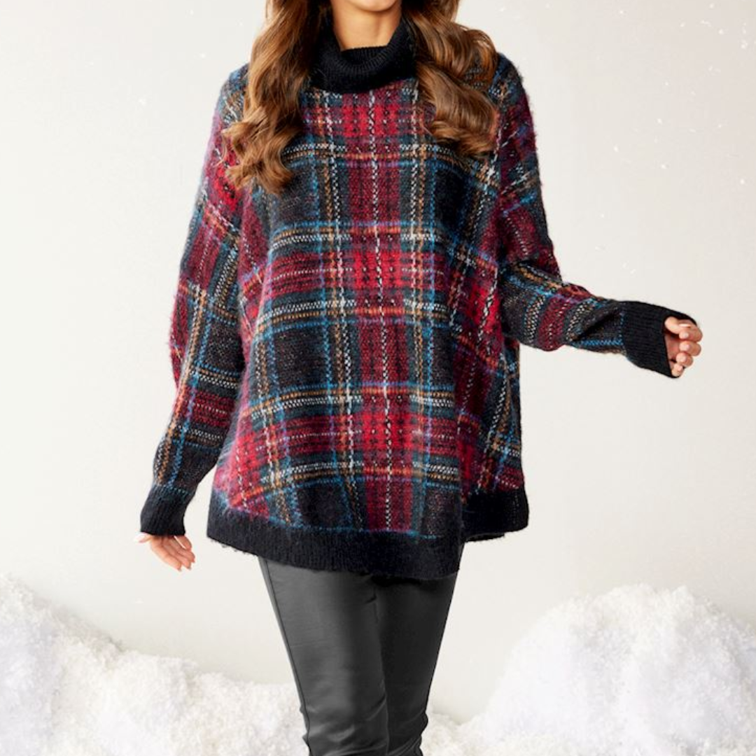 Mud Pie Carla Plaid Sweater