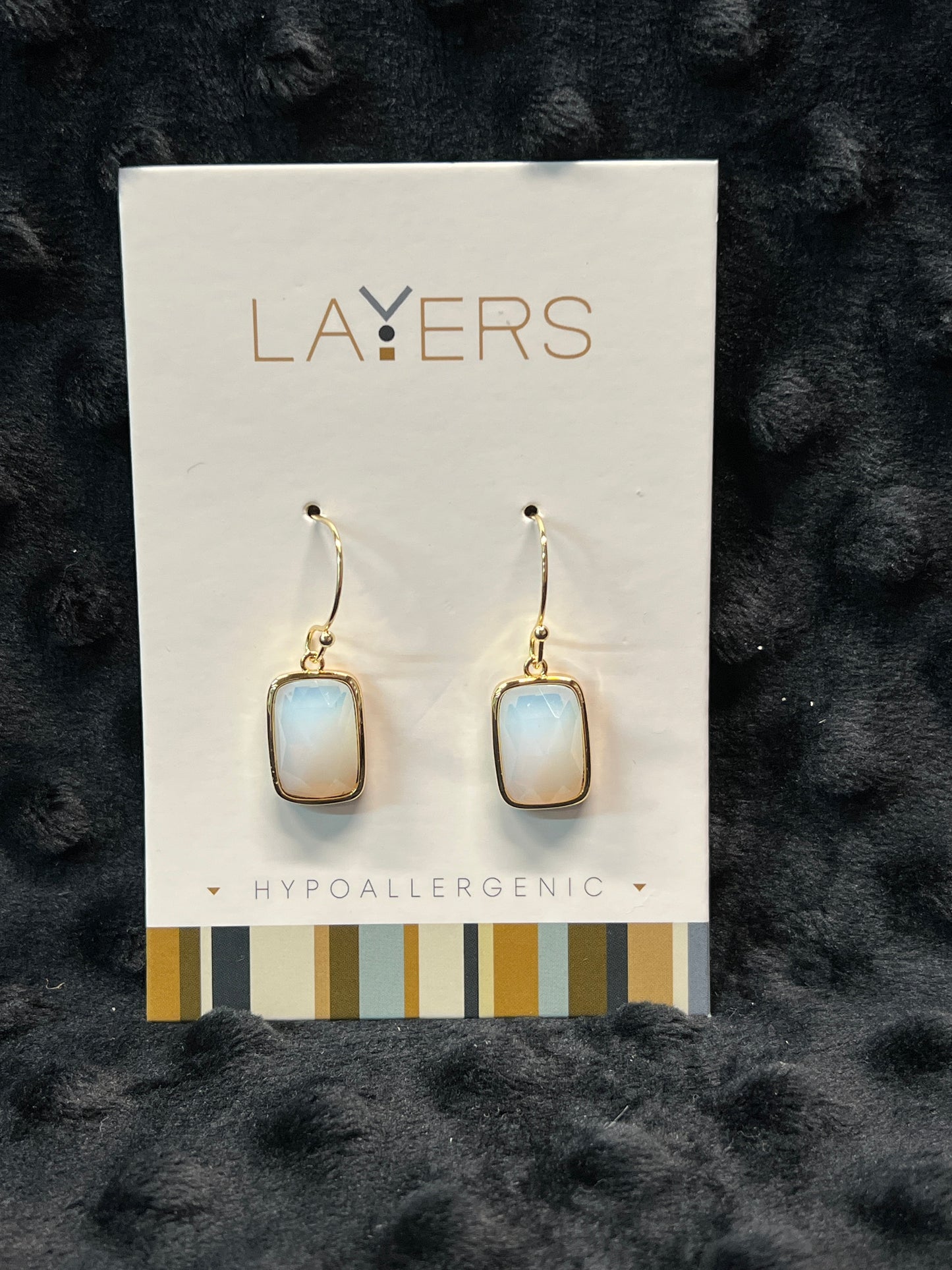 Layers Gold-tone Earrings