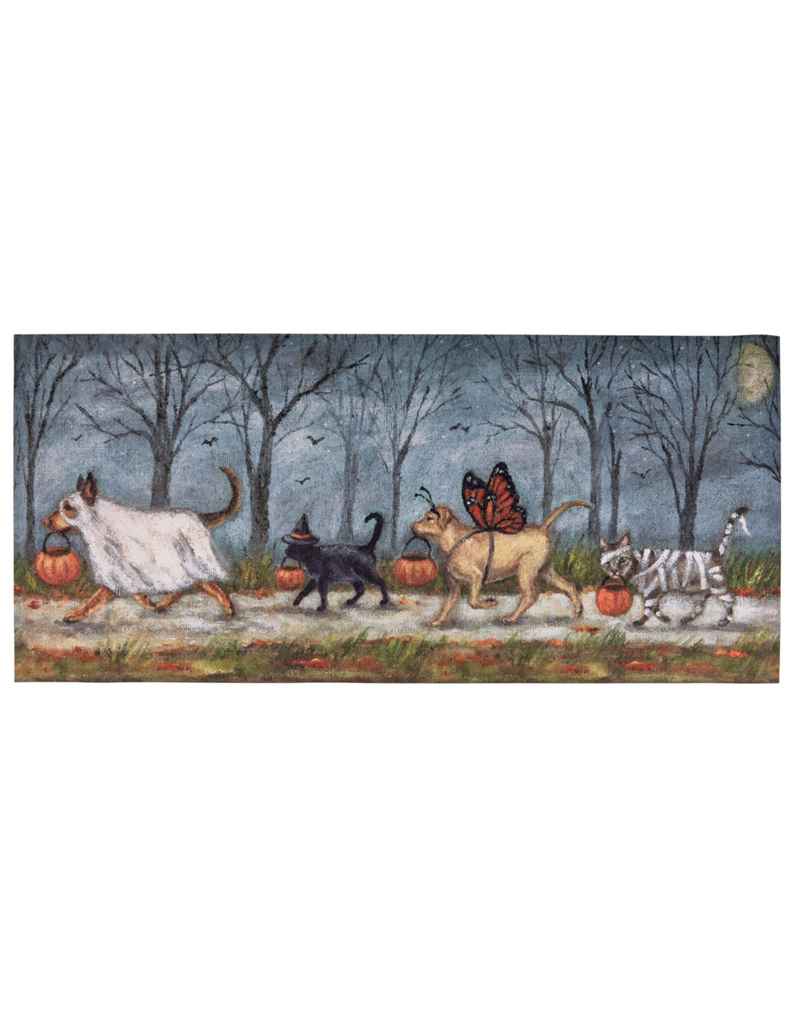 Spooky Pet Parade Rug