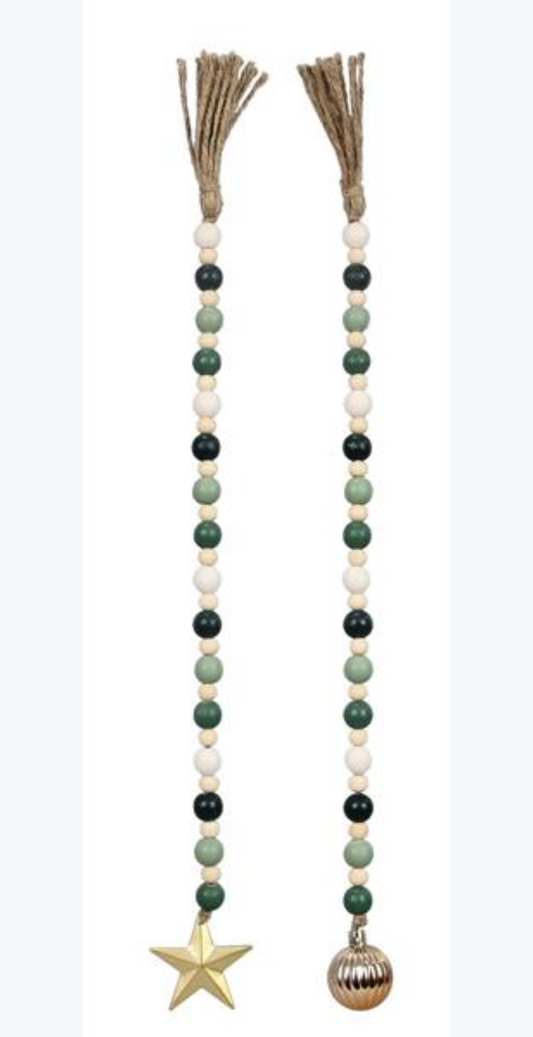 Wooden Bead String Garland
