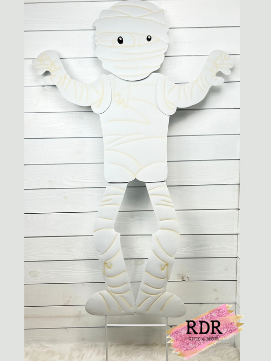 Halloween Outdoor Metal Mummy