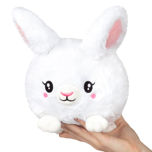 Mini Squishable Fluffy Bunny White