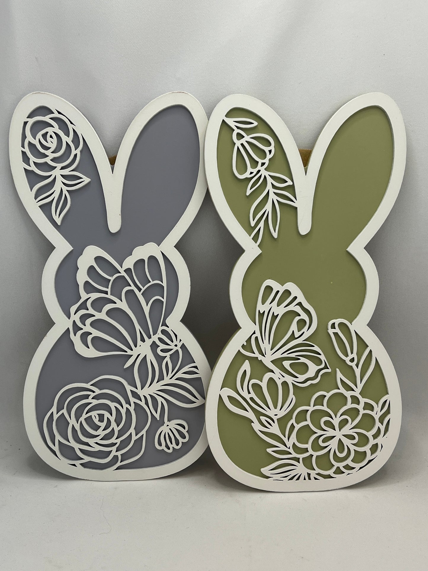 Wooden Easter Bunny Plaque