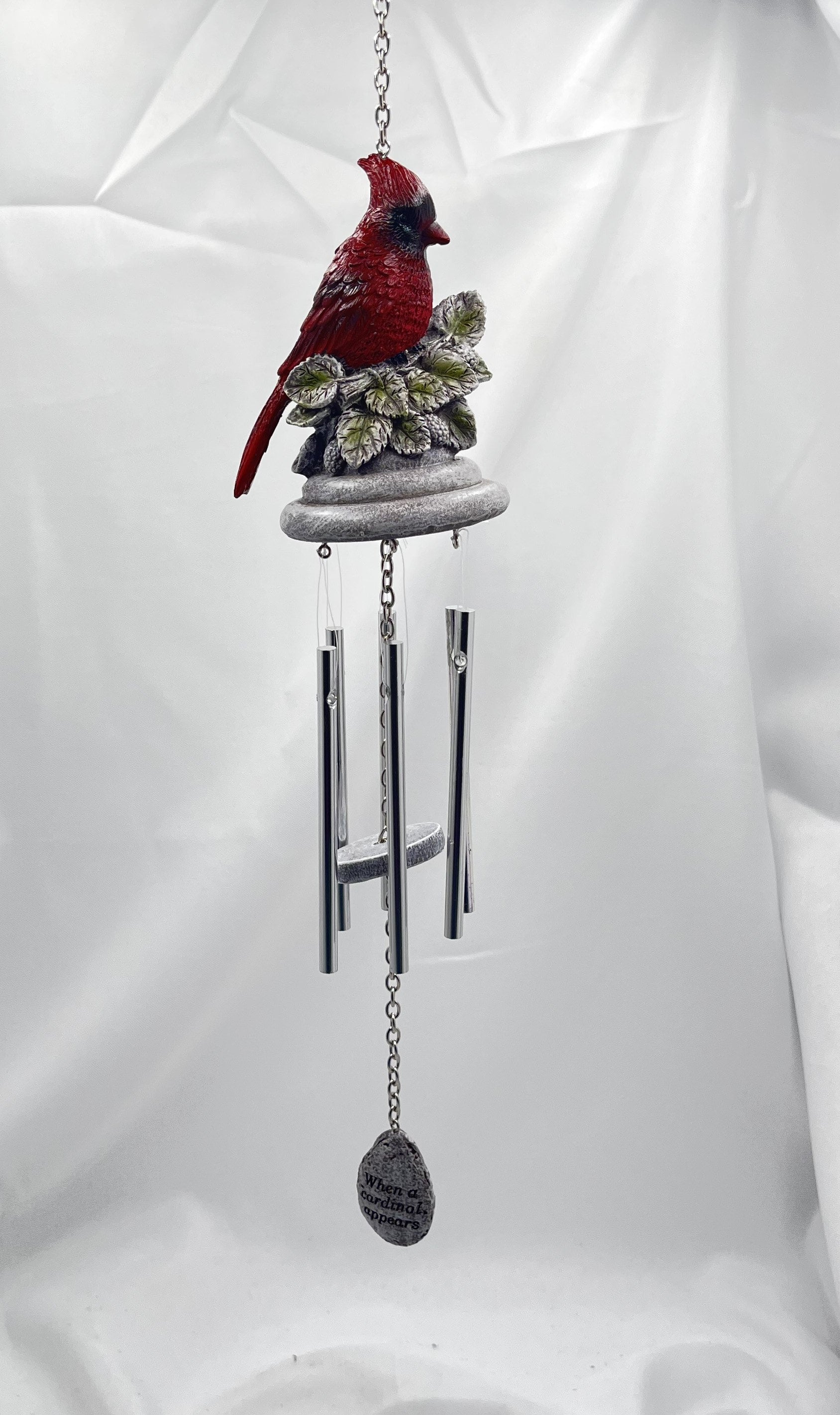 18" Cardinal Wind Chime