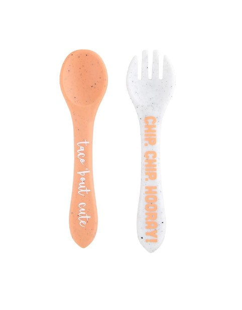 Silicone Fork Spoon Set