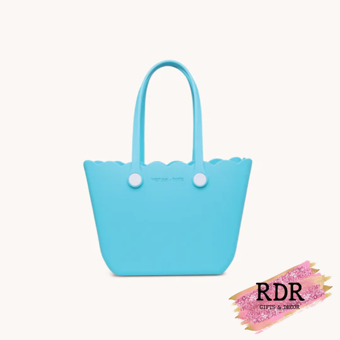 Rose Scalloped Versa Tote - Solid