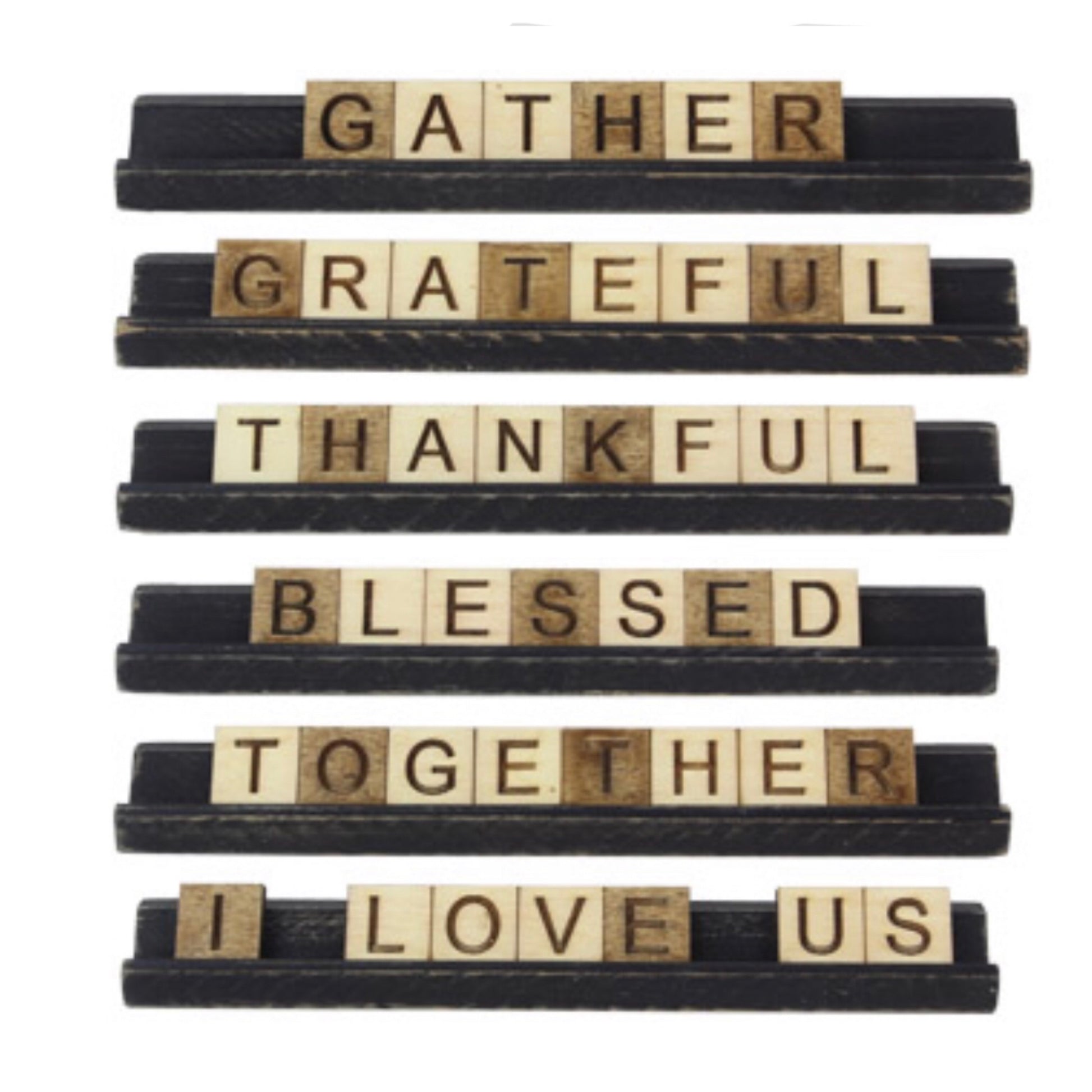 Scrabble Table Sign