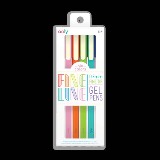 Fine Line Colored Gel Pen Pack