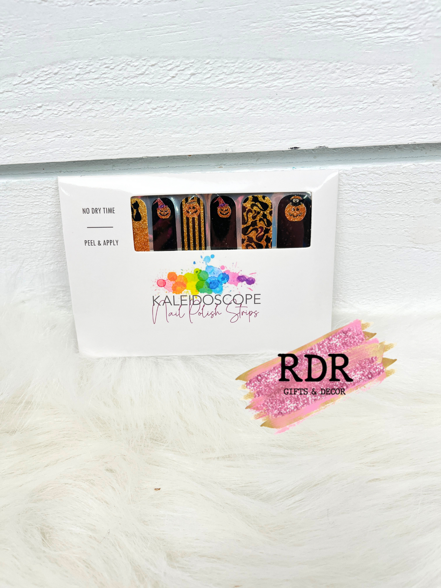 Kaleidoscope Nail Polish Strips- Halloween