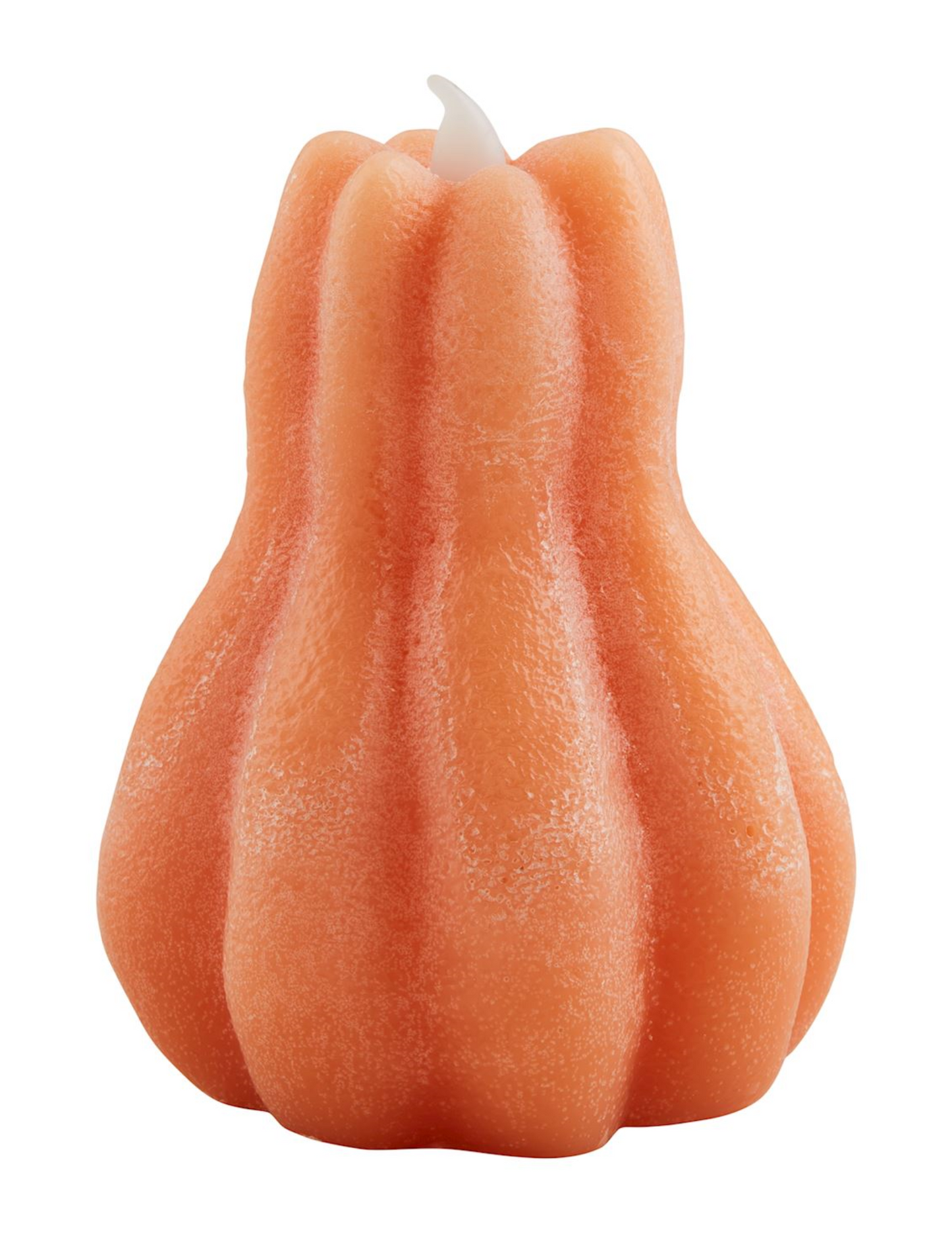 Mud Pie Light Flameless Candle, Light Orange