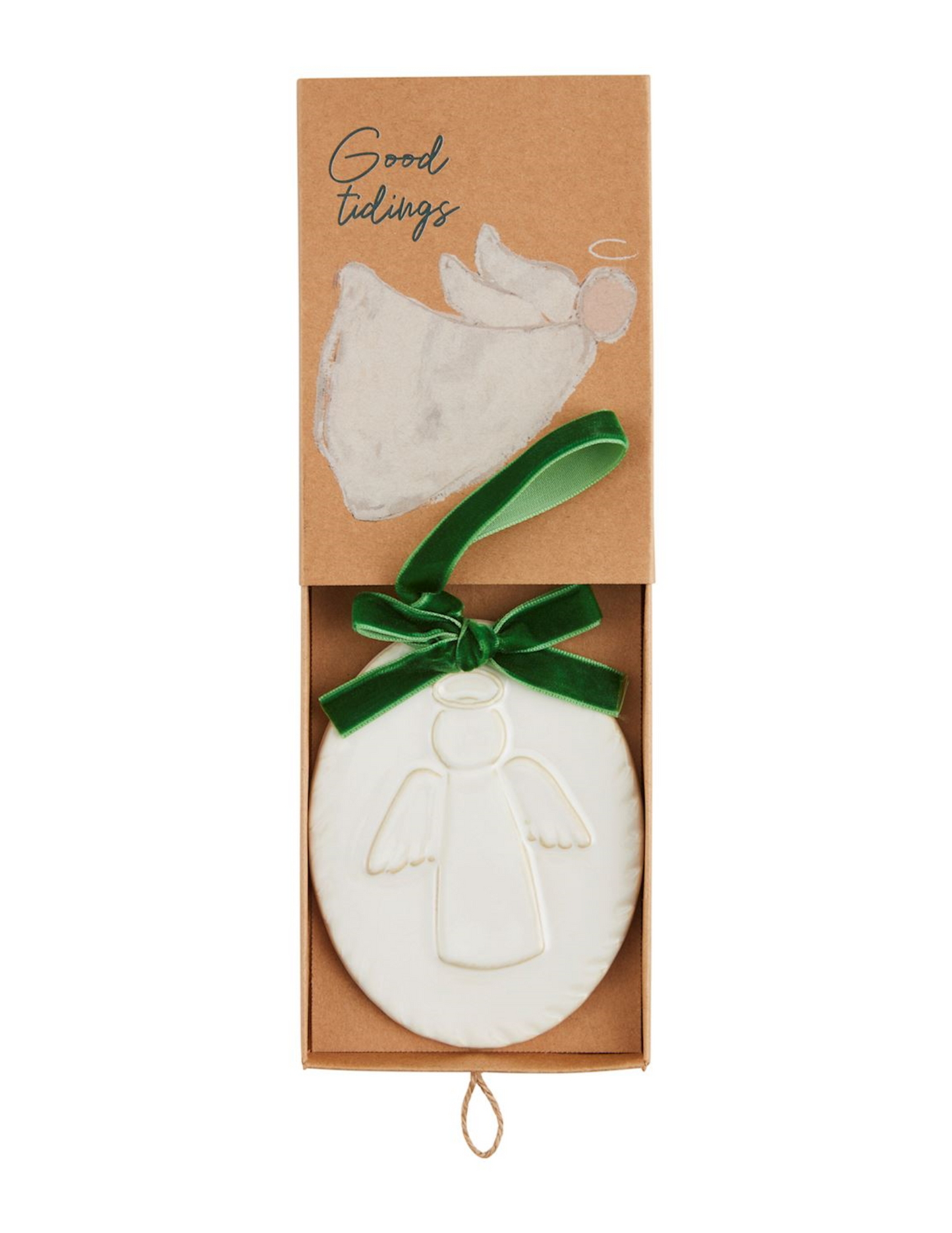 Mud Pie Ceramic Christmas Ornament