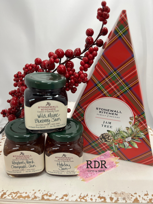 Stonewall Kitchen Holiday Jam Tree Gift Set