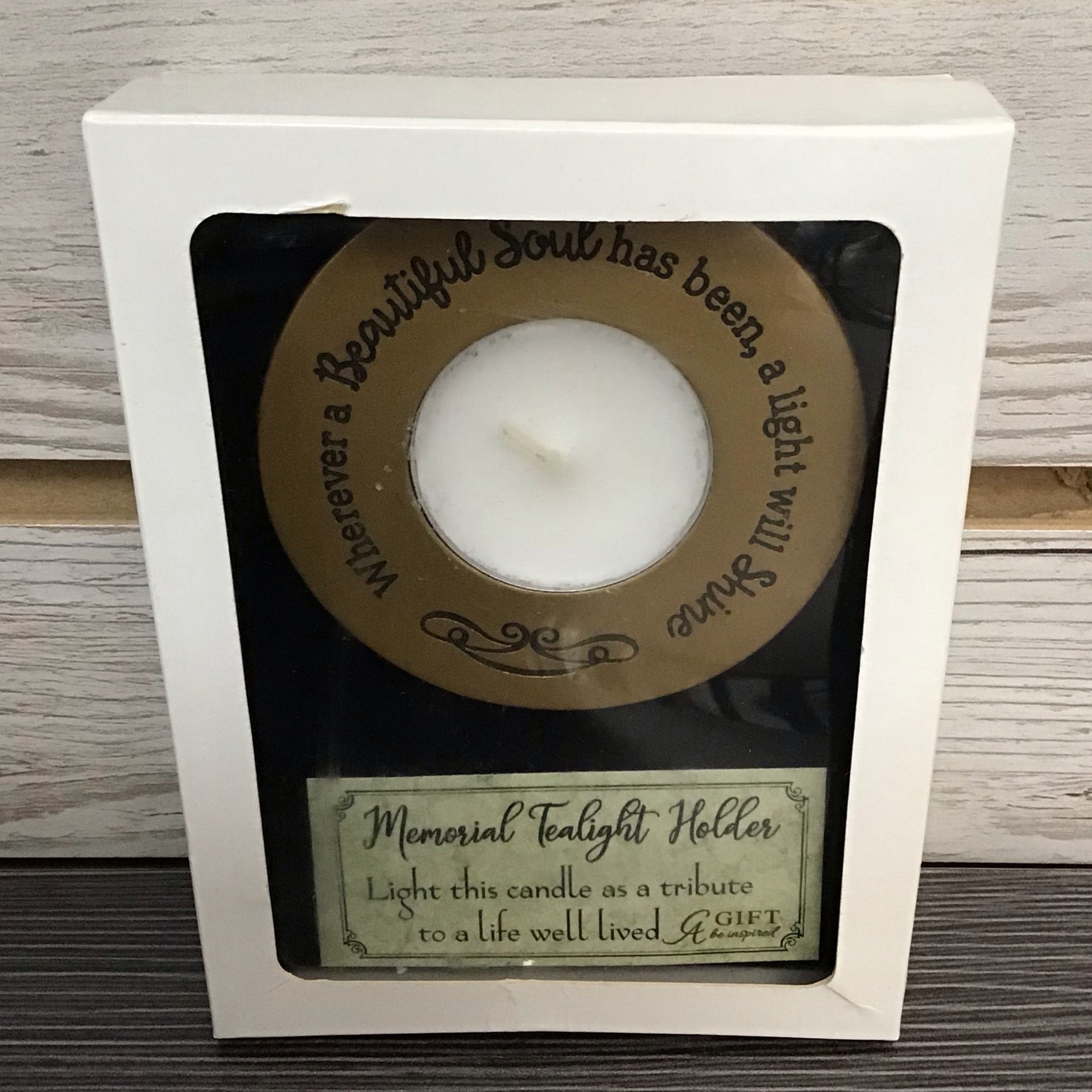 Memorial Tealight Holder