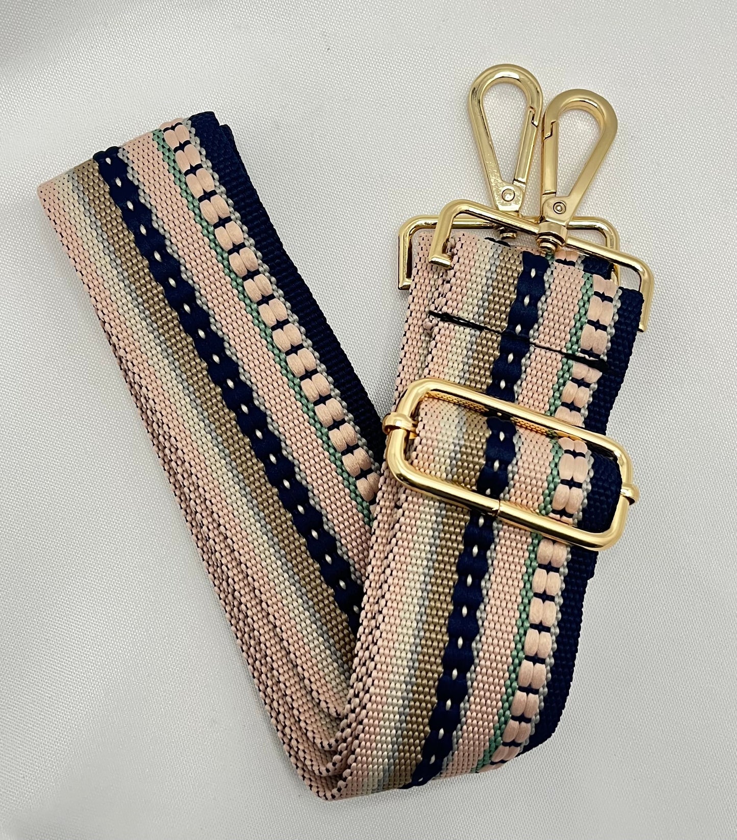 Multi Stripe Guitar Bag Strap