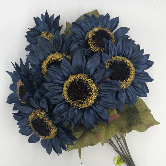 Navy Sunflower Bush