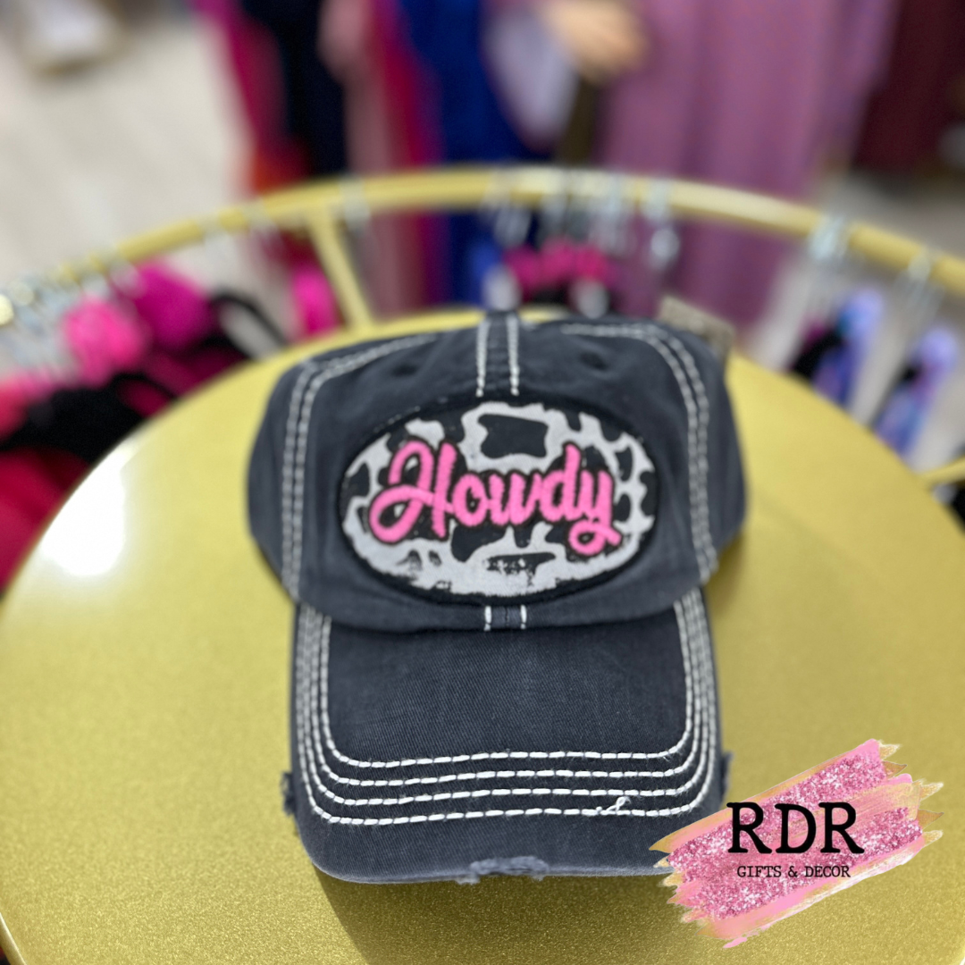 Howdy Washed Vintage Ballcap