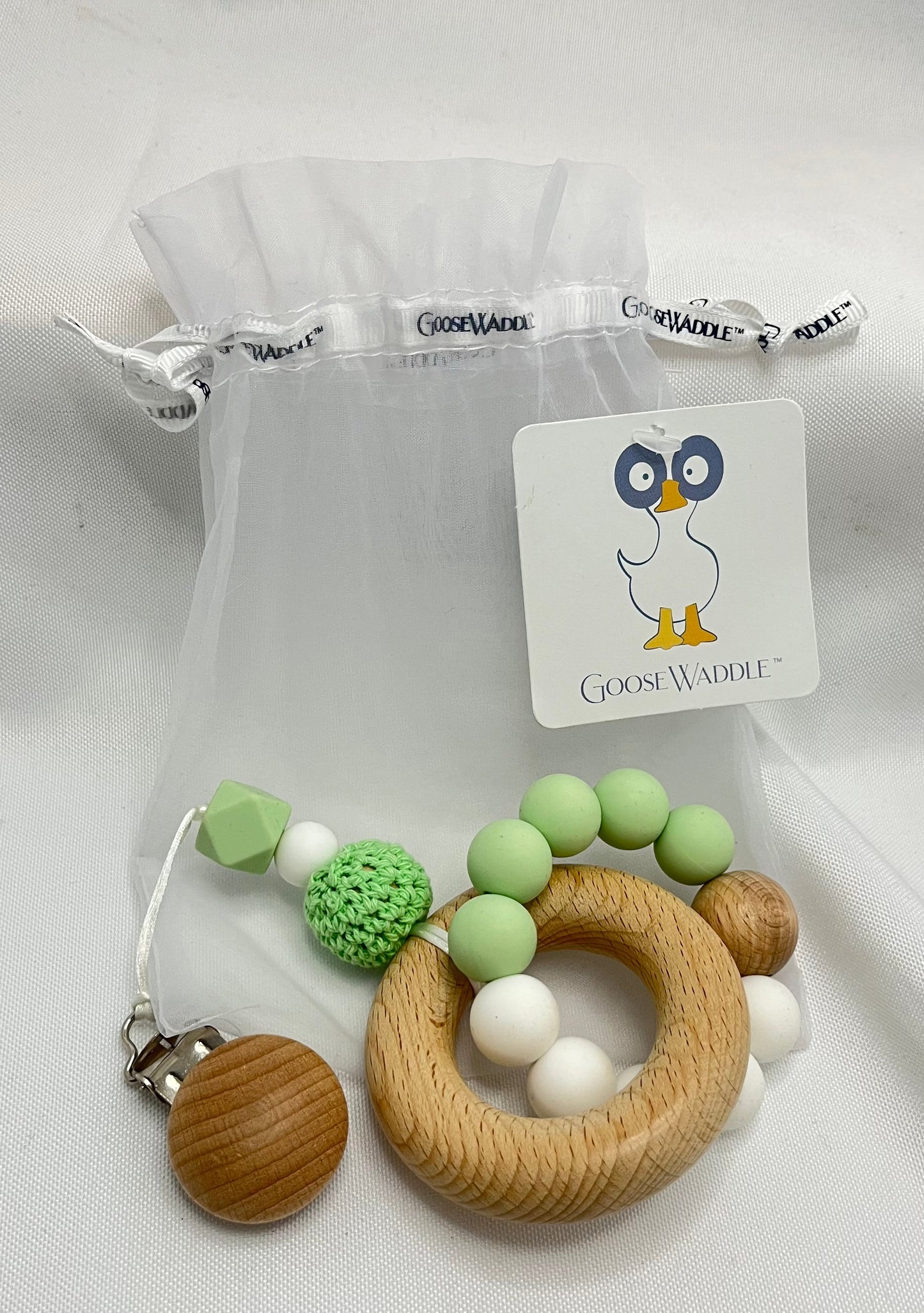 Goose Waddle Silicone Teether