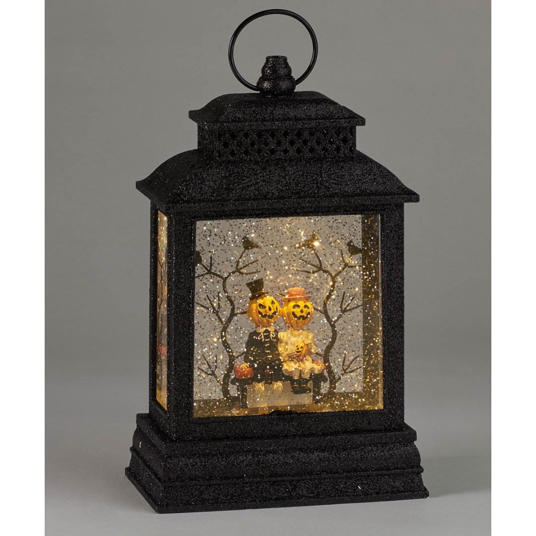 LED Water Lantern w/Projector - Pumpkins