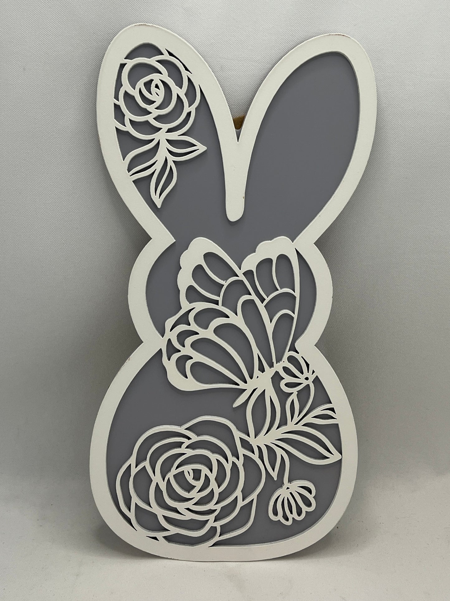 Wooden Easter Bunny Plaque