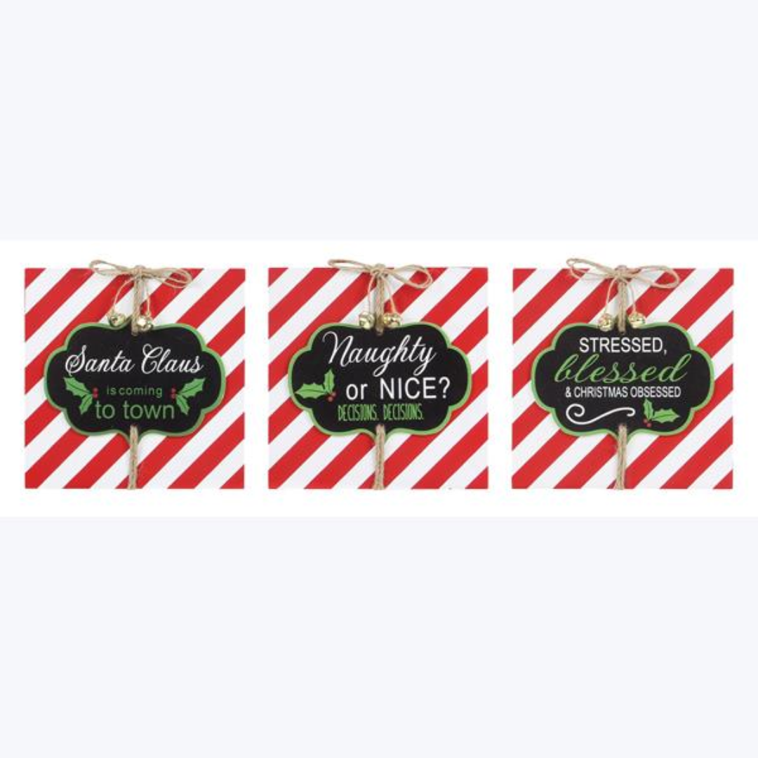 Wood Winter Whimsy Signs