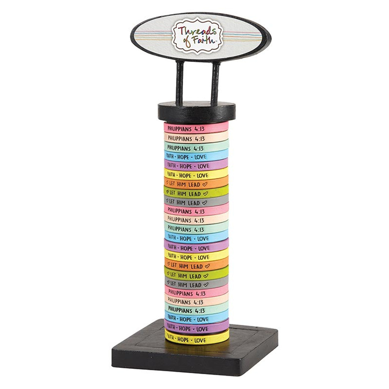 Threads of Faith- Philippians 4:13 Bracelets