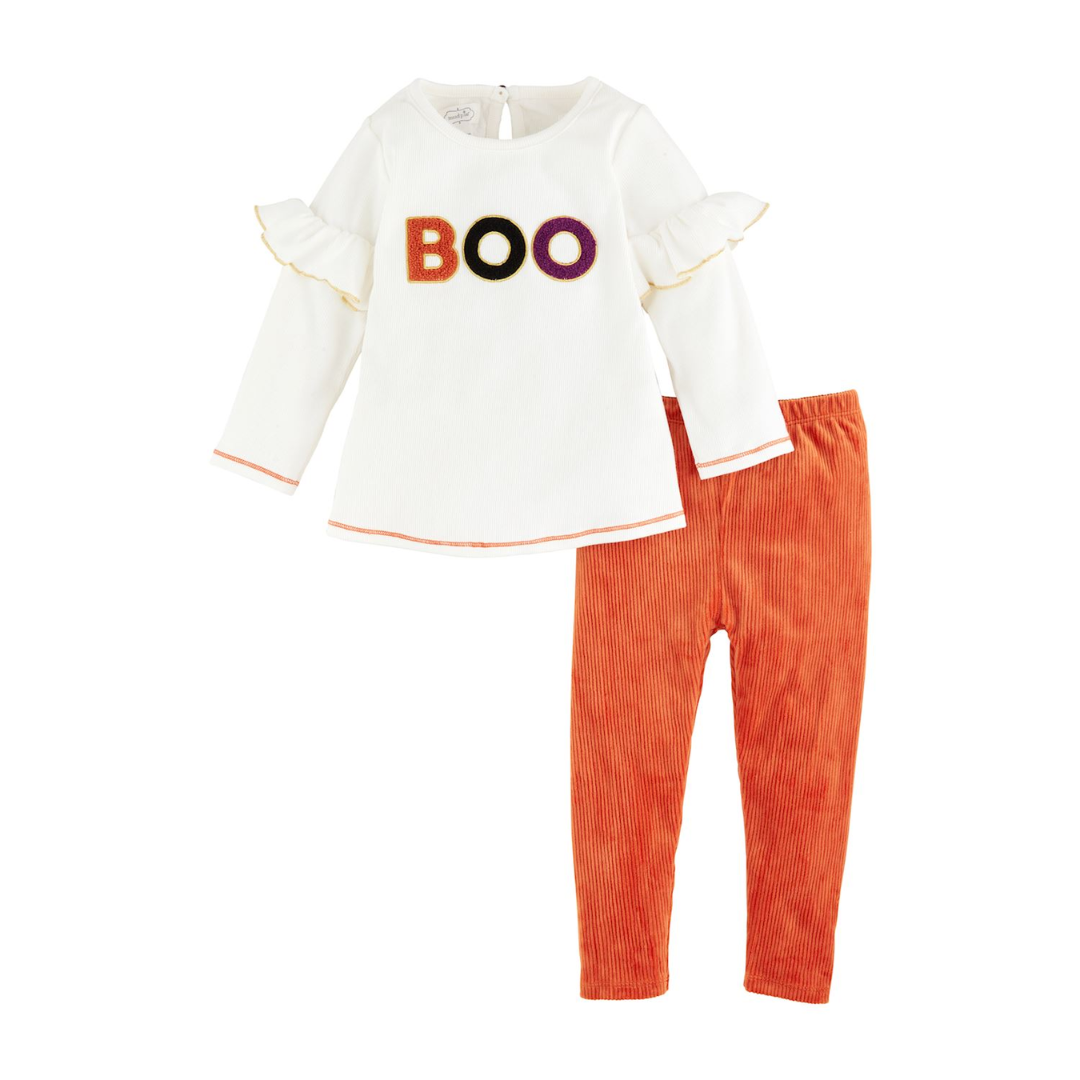 Mud Pie Toddler "Boo" Tunic & Legging Set