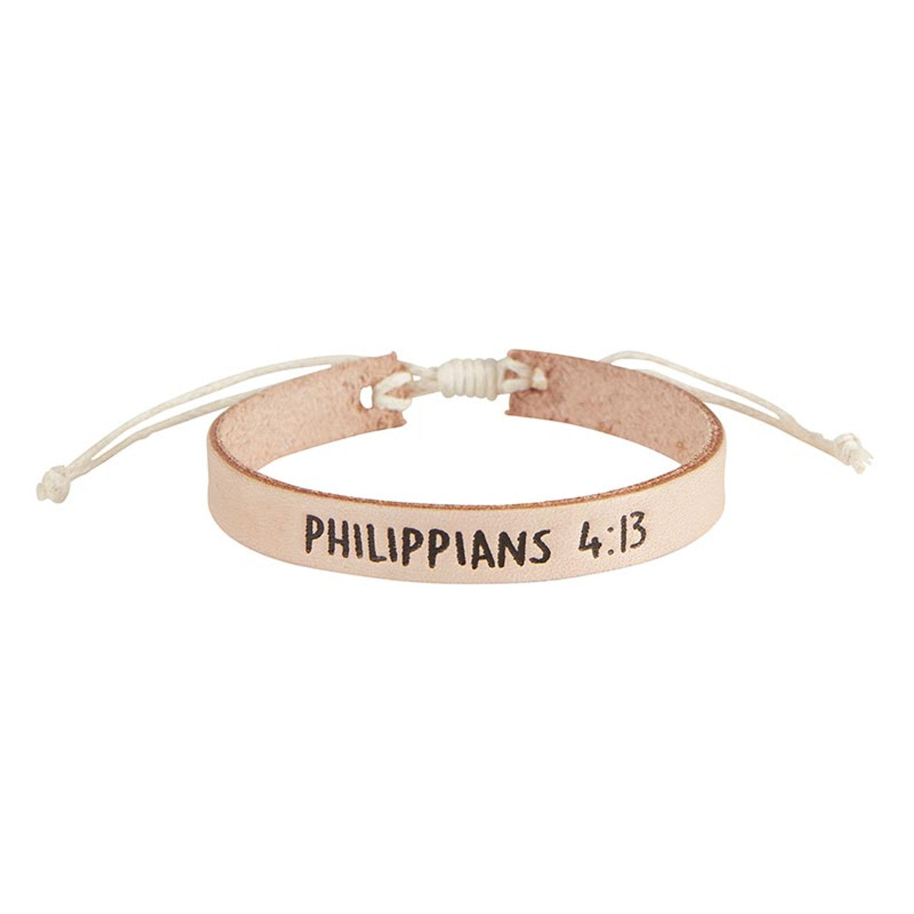 Threads of Faith- Philippians 4:13 Bracelets