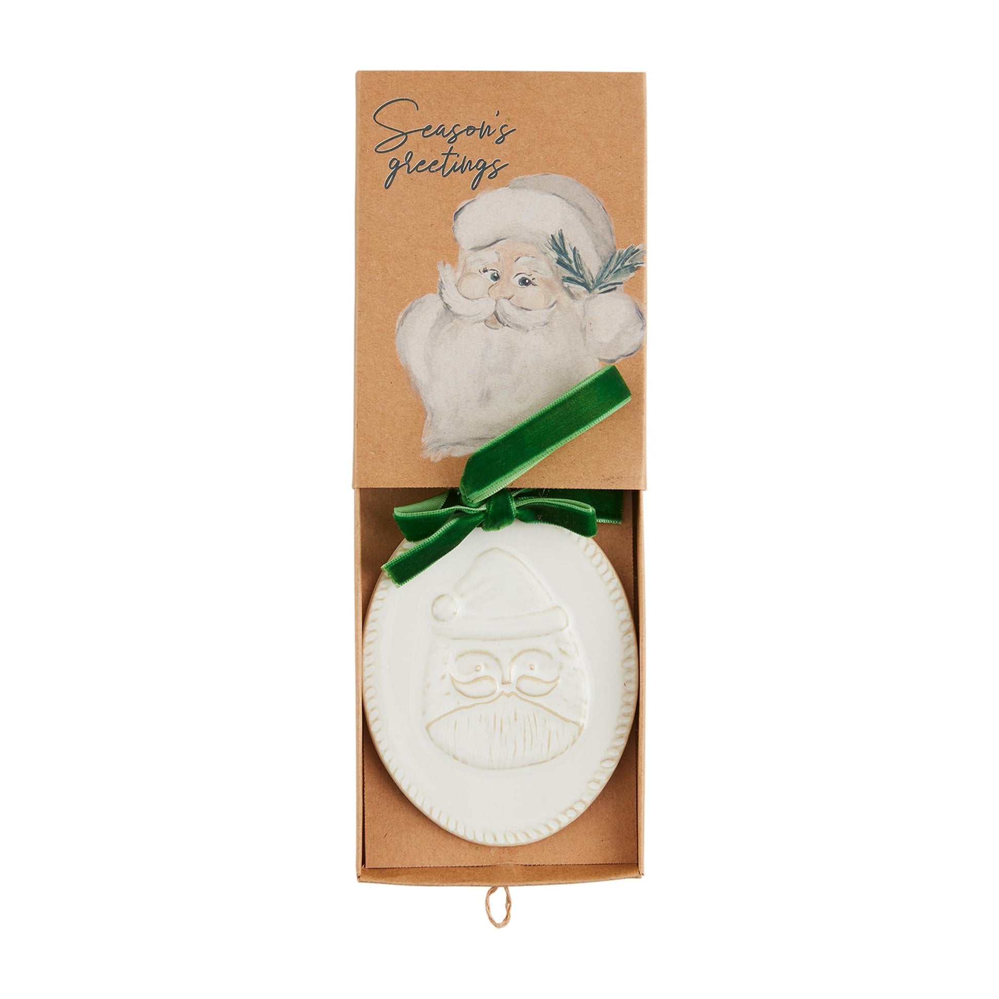 Mud Pie Ceramic Christmas Ornament