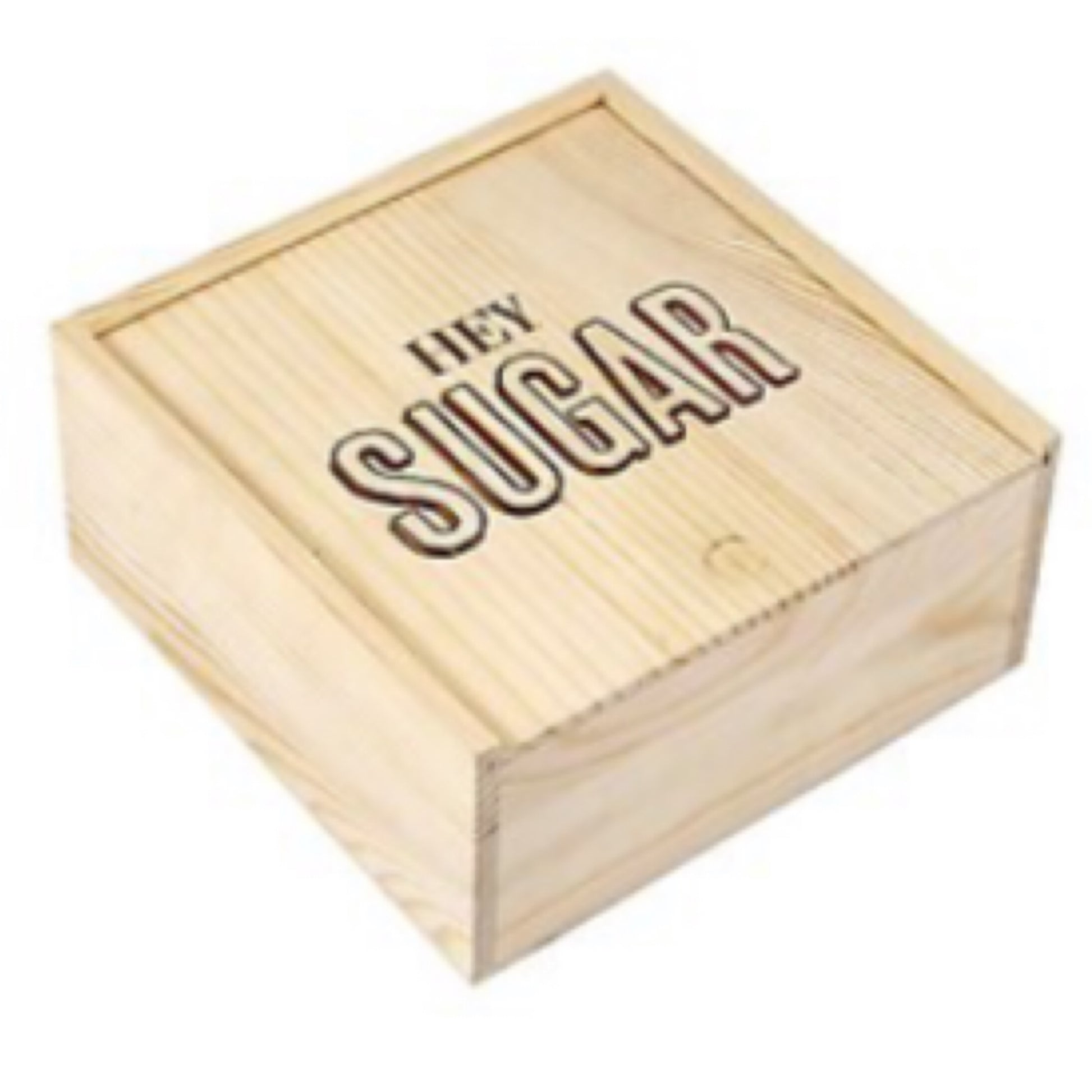 Hey Sugar Wooden Sweets Box