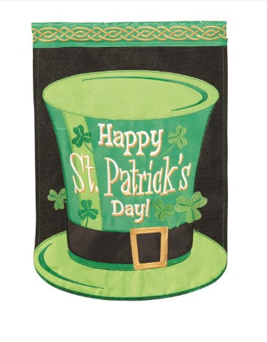 Happy St. Patrick's Day Hat Flag