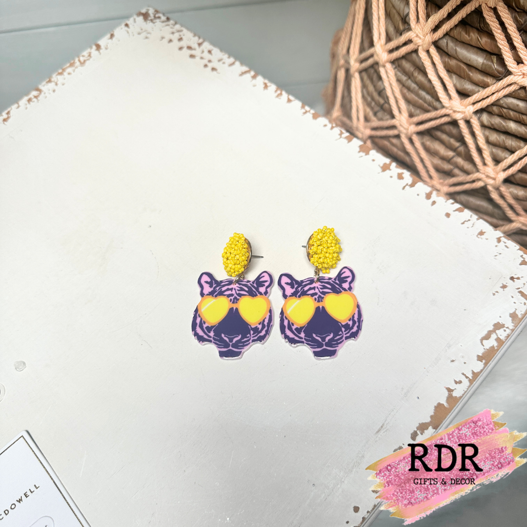 Bardstown Tigers Game Day Collection Earrings