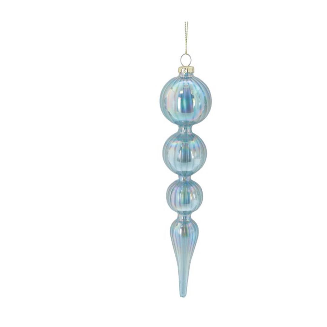 Long Glass Finial Ornament