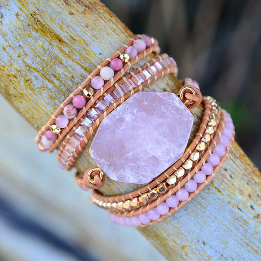 Cape Diablo Golden Rose Quartz Bracelet