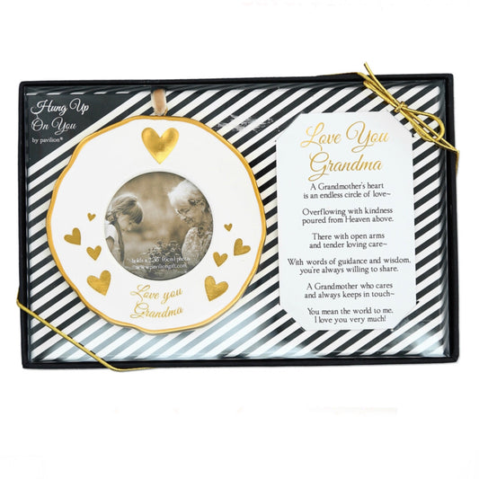 Love you Grandma Photo Frame Ornament