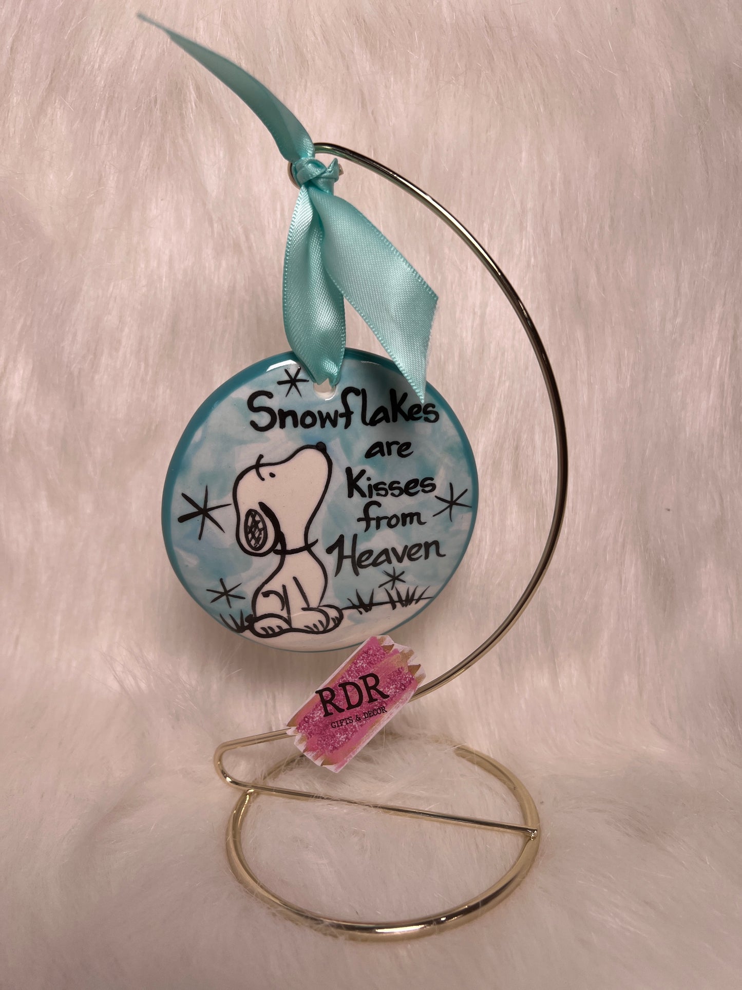 Nola Watkins Friends And Family Round Hand Painted Ornament