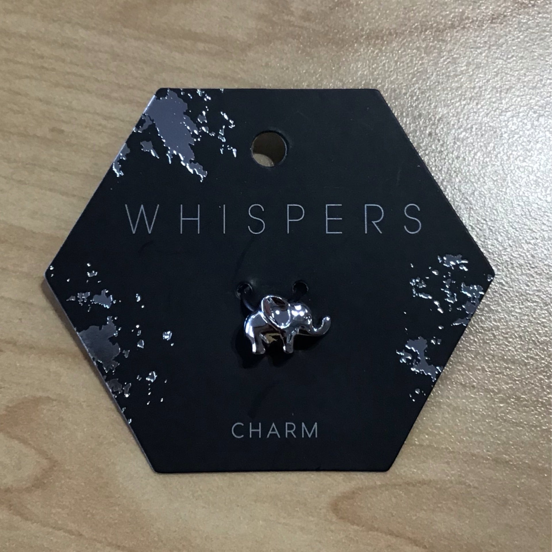 Whispers Elephant Charm