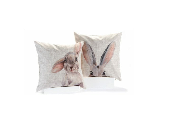 Easter Bunny Pillow Cover