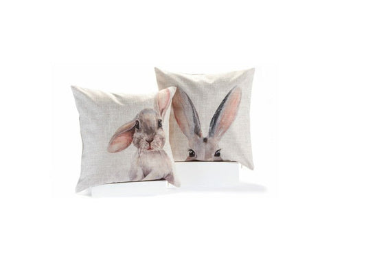 Easter Bunny Pillow Cover