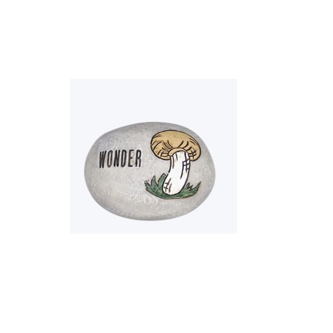 Resin Message Mushroom Rock