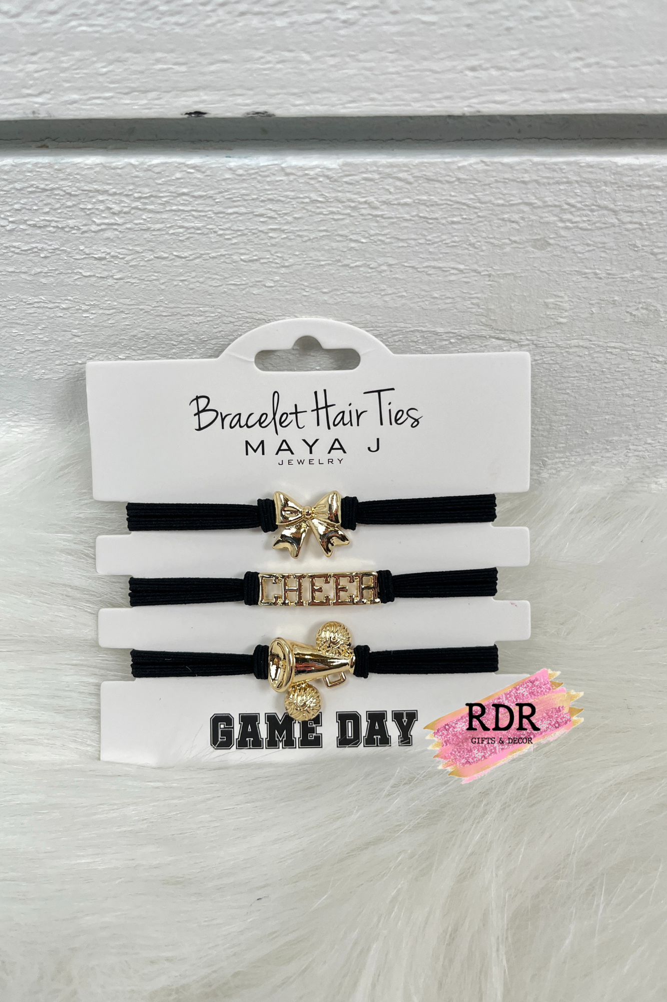 Maya J Bracelet Hair Ties- Gameday