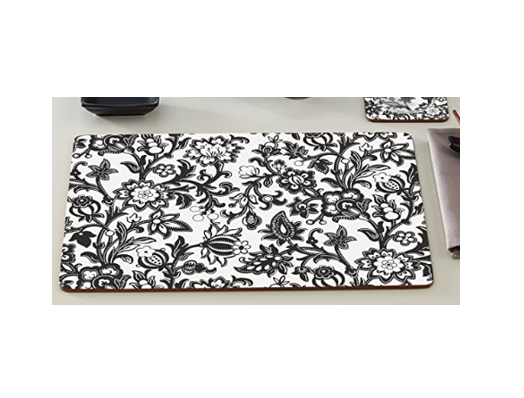 Midnight Vine Set Of 4 Placemats