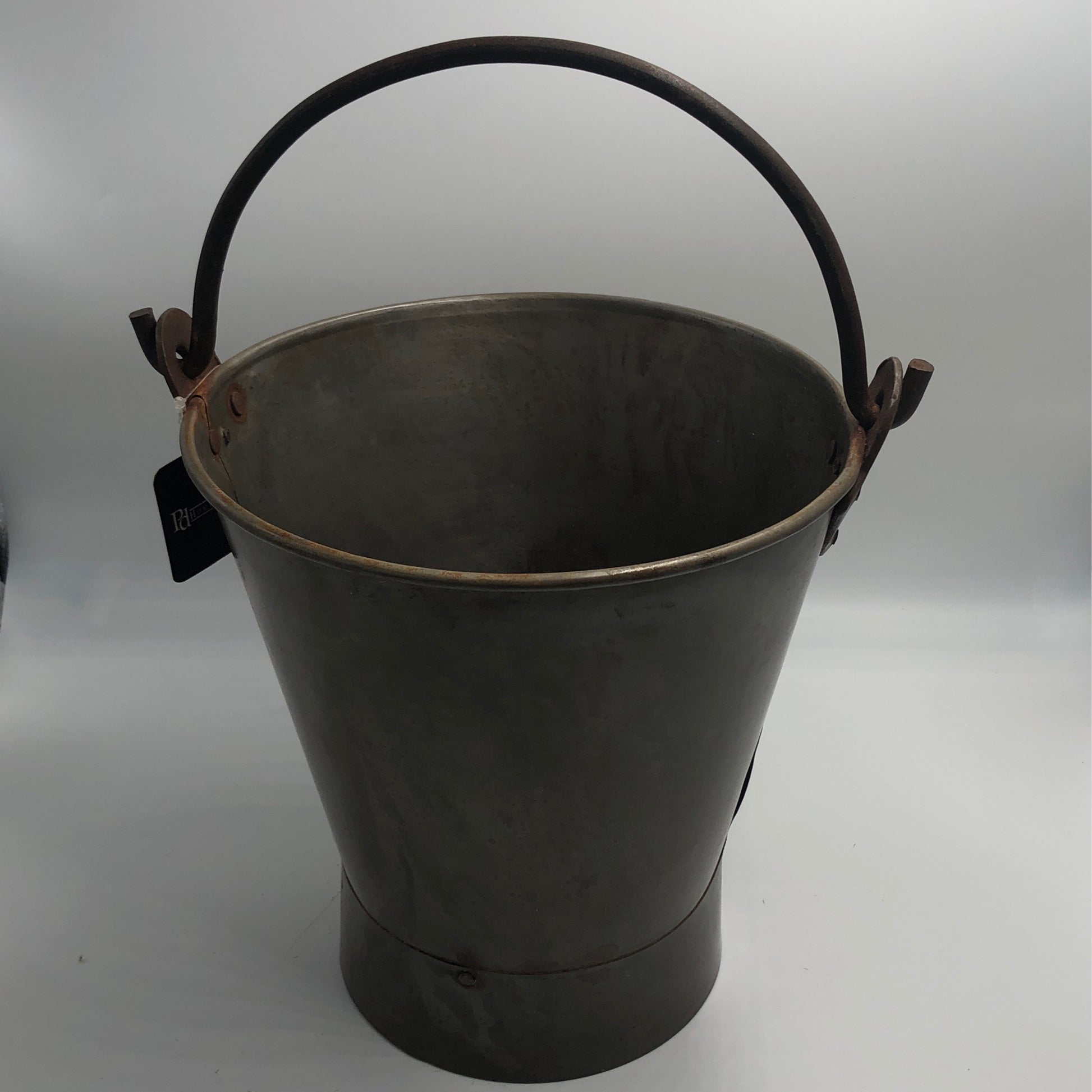 Round Metal Bucket
