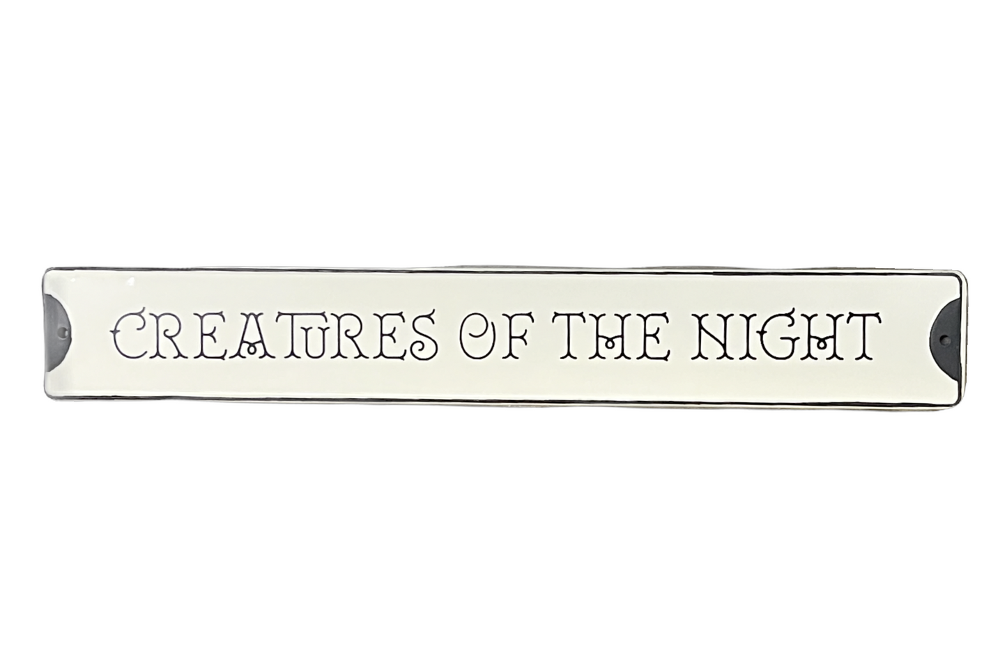 Metal Halloween Long Wall Decor