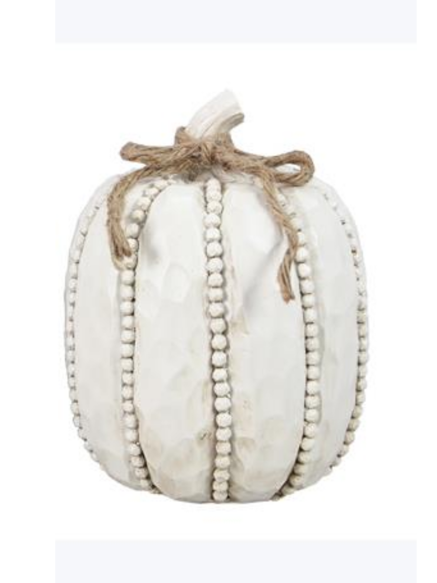 Resin Boho Pumpkin Decor