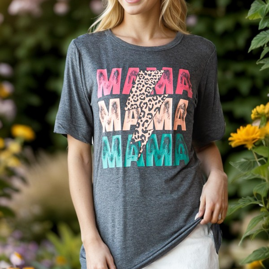 Mama Lightning Soft Tee